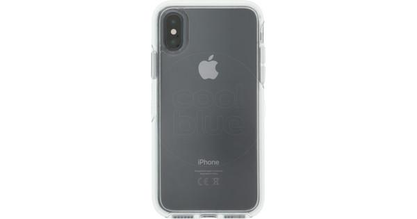 Otterbox Symmetry Clear Apple iPhone Xs Rückseite transparent