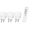 Smart Plug mit Fernbedienung KlikAanKlikUit APC3-2300R im 3er-Pack.