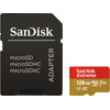 SanDisk MicroSDXC Extreme, 128 GB, 160 MB/s + SD-Adapter