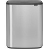 Brabantia Bo Touch Bin 2x 30L Stainless Steel Fingerprint-Proof