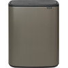 Brabantia Bo Touch Bin 60L Platinum