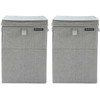 Brabantia 2 Laundry Boxes 35L - Gray