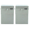 Brabantia 2 Laundry boxes 35L - Green