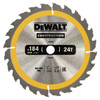 DeWalt Sägeblatt für Holz 184 x 16 x 1,8 mm 24T