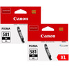 Canon CLI-581XL Cartridges Black Duo Pack