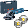 Bosch Professional GWS 880 + 2 Diamantscheiben