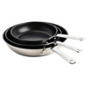 KitchenAid Stainless Steel Frying Pan Set 20 + 24 + 28cm