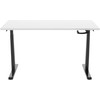 Euroseats Hand Crank Desk 160x80 Black/White