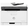 <p>Print, scan, fax, and copy in color with the HP Color Laser MFP 179fnw. With a print speed of up to 18 pages per minute, this printer is suitable for intensive home users or employees of a small company. With the automatic document feeder, you can scan or copy an entire stack of documents at once. You can scan various documents, such as ID cards or books. You can make text editable and you can save books as an e-book. You can connect the 179fnw to your network both wired and wirelessly. Once it's connected to your network, you can easily print via your network or WiFi from your computer, laptop, tablet, or smartphone. You can print up to 700 pages in color with the pre-installed toner cartridge.
<br>
<br>
<strong>Printer with dynamic security</strong>
<br>
Certain HP printers only work with cartridges that have new or reused HP chips or electronic HP circuits. These printers use dynamic security measures to block cartridges with chips or electronic circuits aren't from HP. Periodic firmware updates keep the effectiveness of these measures intact and can block cartridges that used to work before. Reused HP cartridges and electronic HP make the use of reused, recycled, and refilled cartridges possible.</p>