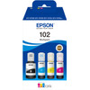 Epson 102 Tintenflaschen Kombipack Farbe