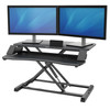 Fellowes Sit-Stand Workstation Black