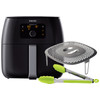 Philips Avance Airfryer XXL HD9650/90 Schwarz + Snack-Kit