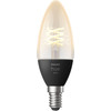 Philips Hue Filament Light White Candle Lamp E14 Separate Lamp