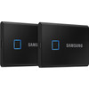 Samsung T7 Touch Portable SSD 1TB Black - Duo Pack