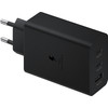 Samsung Super Fast Charging Charger with 3 USB Ports 65W Black