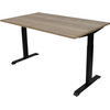 Euroseats Sit/Sit Desk 140x80 Black Oak