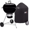 Weber Master Touch GBS E-5750 57 cm Schwarz + Abdeckung