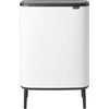 Brabantia Bo Touch Bin Hi Trash Can 2x 30L White