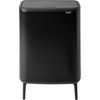 Brabantia Bo Touch Bin Hi Trash Can 2x 30L Matte Black