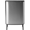 Brabantia Bo Touch Bin Hi Abfalleimer 2 x 30 Liter Matt Steel Fingerprint Proof