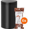 Brabantia Touch Bin 40 Liter Matt Black + Müllbeutel (120 Stück)