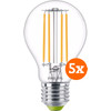 Philips LED Filamentlampe - 2,3W - E27 - warmweißes Licht 5er-Pack