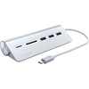 Satechi Aluminium USB-Hub USB-C Silber