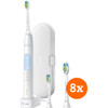 Philips Sonicare ProtectiveClean 5100 HX6859/29 + Optimal White Brush Attachments (8 units)