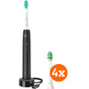 Philips Sonicare 3100 Series HX3671/14 + InterCare Brush Attachments (4 units)