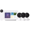 Google Nest Cam Indoor Wired 3er-Pack + Nest Türklingel + Nest Hub 2