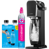 SodaStream ART Black + 2 Bottles