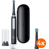 Oral-B iO 4N Black + iO Ultimate Clean Aufsteckbürsten (4 Stück)