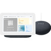 Google Nest Mini Grau + Google Nest Hub Charcoal