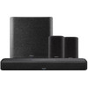 Denon Home Soundbar 550 + Home 150 Doppelpack + Subwoofer