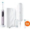 Oral-B iO 9n Rose Quartz + iO Ultimate Clean Brush Attachments (4 units)