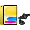 Apple iPad (2022) 10.9 inches 64GB WiFi Yellow + Caliber CNC16 Universal Tablet Mount