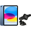 Apple iPad (2022) 10.9 inches 256GB WiFi + 5G Blue + Caliber CNC16 Universal Tablet Mount