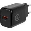 BlueBuilt Quick-Charge-Ladegerät mit USB-A-Anschluss 18 W Schwarz