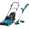 Makita DLM382CM2 + Makita DUR181Z incl. 4.0Ah Battery (2x)