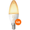 Philips Hue White Ambiance E14 4er-Pack