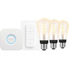 Philips Hue Filament White Ambiance Edison 3er-Pack Starterpaket