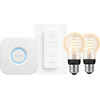 Philips Hue Filament White Ambiance Standard Doppelpack Starterpack