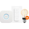 Philips Hue Filament White Ambiance Standard Viererpack Starterpack