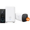 eufyCam 2 Pro Viererpack + Video Doorbell Battery