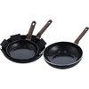 BK Simply Ceramic Keramik Bratpfannenset 24 + 28 cm + Wok 28 cm