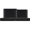 Denon Home Soundbar 550 + Denon Home 250 Doppelpack Schwarz