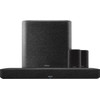 Denon Home Soundbar 550 + Denon Home 150 Doppelpack Schwarz + Denon Home Subwoofer