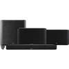 Denon Home Soundbar 550 + Denon Home 350 Doppelpack Schwarz + Denon Home Subwoofer