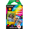 Fujifilm Instax Colorfilm Mini Rainbow (10 Stück)