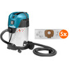 Makita VC3011L + Staubsaugerbeutel (5x)